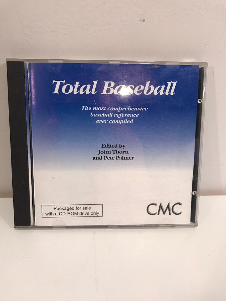 Total Baseball-The Most comprehensive Baseball Reference ever Complied, Cd Rom
