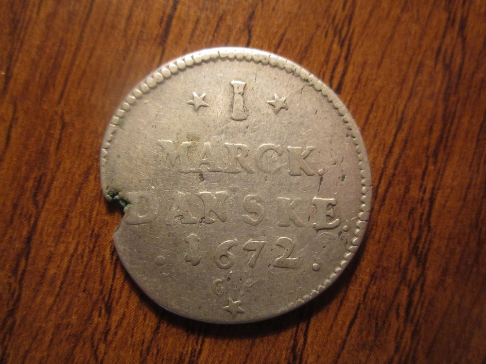 1672 DENMARK 1 MARK