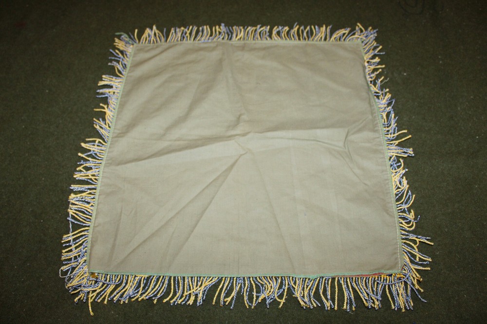 Original WW2 U.S. Army "Fort McClellan, ALA" "Mother & Dad" Pillow Cover