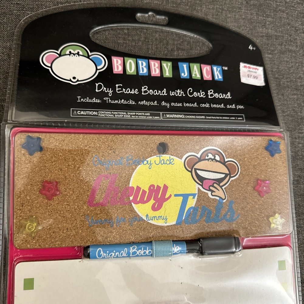 Bobby Jack Dry Erase Board With Cork Board