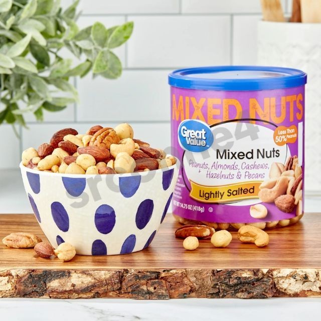 Great Value Roasted Nuts - Lightly Salted 14.75oz