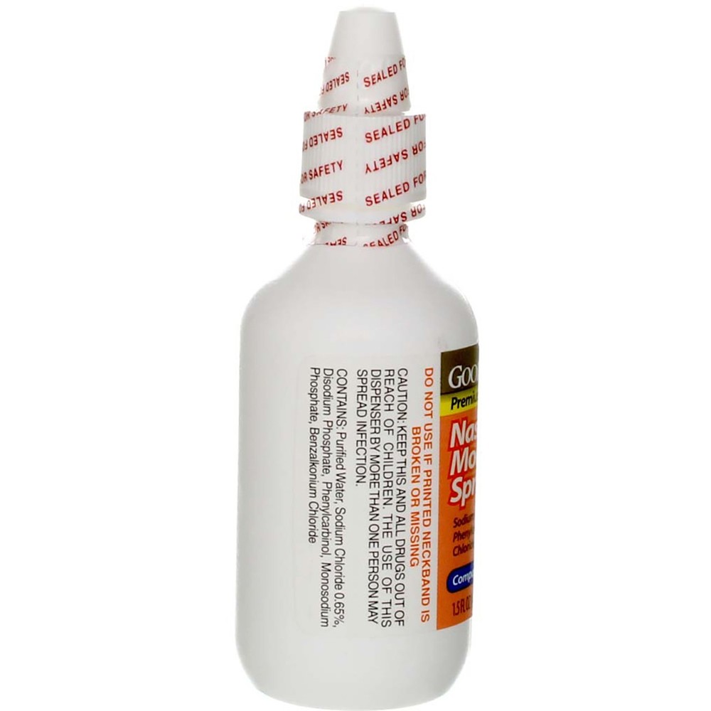 5 Pack GoodSense Nasal Moisturizing Spray, 1.5 fl oz