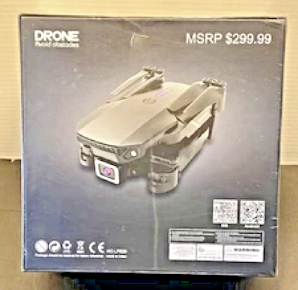 Myshle SMS Drone Avoid Obstacles Foldable Drones with 4K HD Camera NEW IN BOX!!