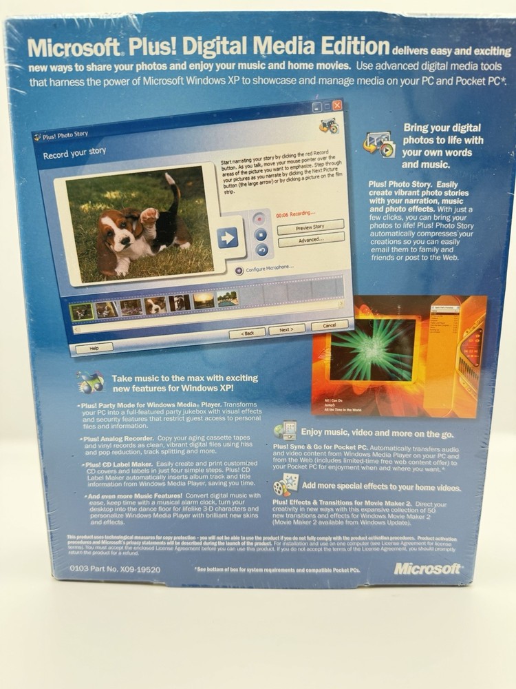 Microsoft Plus! Digital Media Edition_Genuine Product