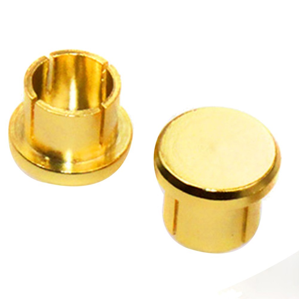 8Pcs Gold Plated Plug Short-Circuit Socket Phono Connector Shielding8010