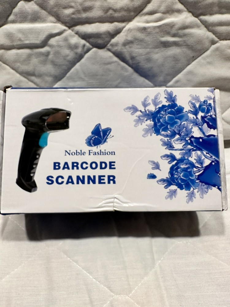 Noble Fashion Wireless Laser Barcode Scanner
