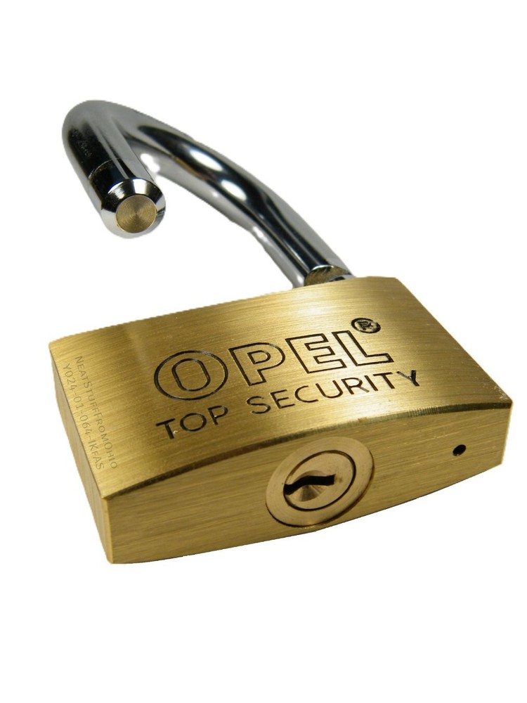 PADLOCK, DIMPLE KEYS (5), DIFFICULT TO DUPLICATE, HIGH-SECURITY, 70MM MEGA-SIZE