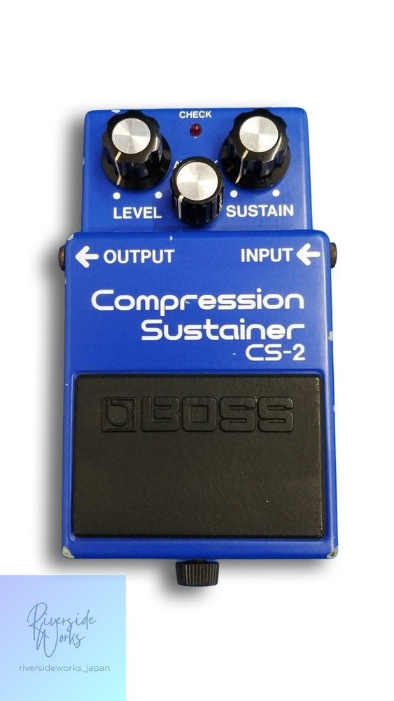 BOSS CS-2 Compression Sustainer Effect Pedal JP
