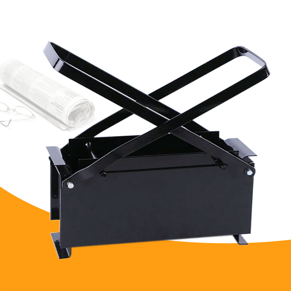 Paper Log Briquette Maker Burning Fire Brick Press Fuel Briquette Maker