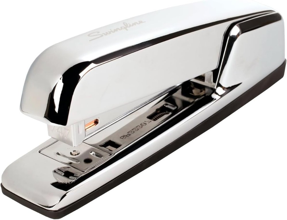 Classic All-Metal Chrome Stapler