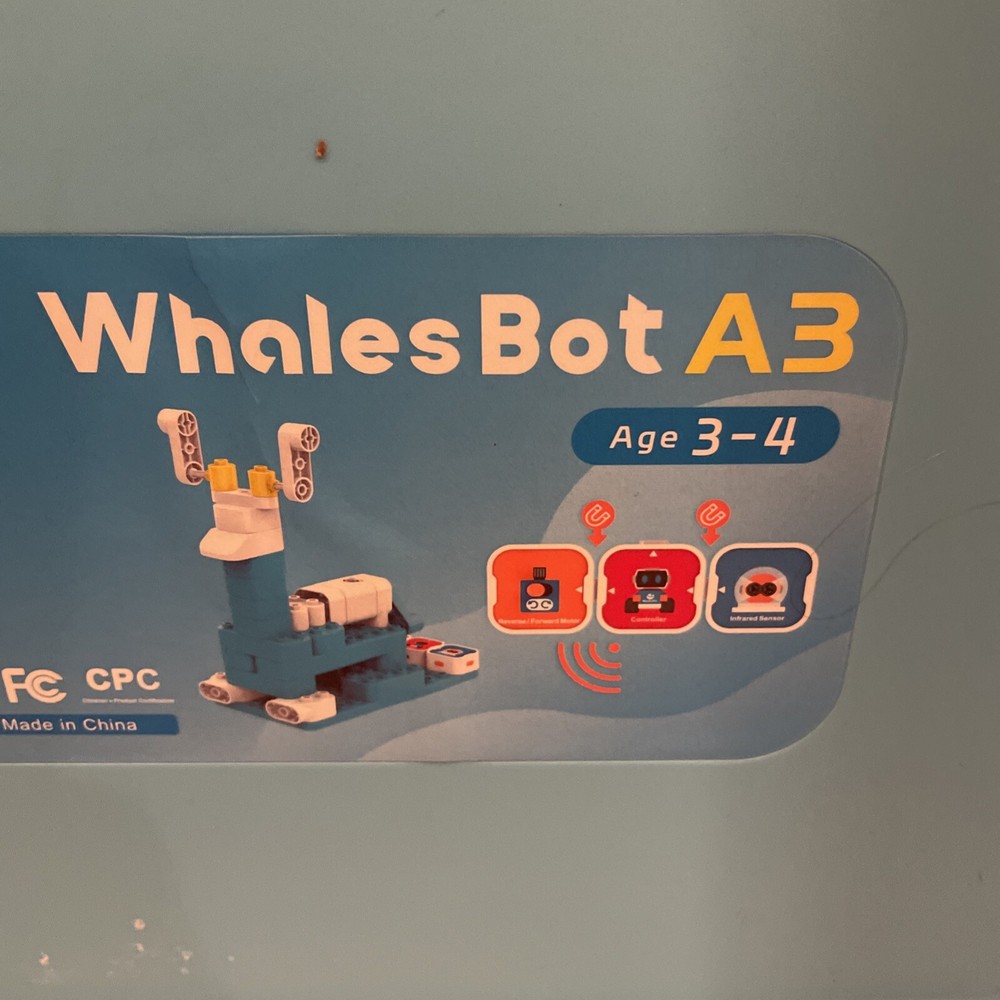 WhalesBot A3 Coding Robot for Kids Multiple Sensors Coding Block STEM Buildin...
