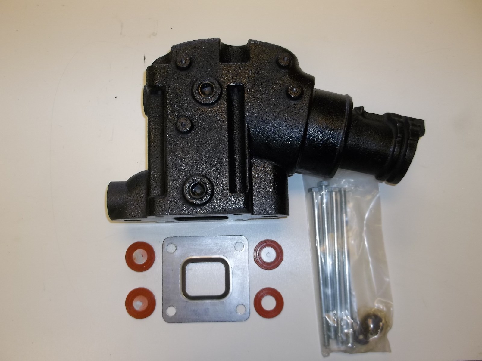 Exhaust Manifold Riser Elbow 864591T02 Dry Joint 4.3 5.0 5.7 Mercruiser v6 v8