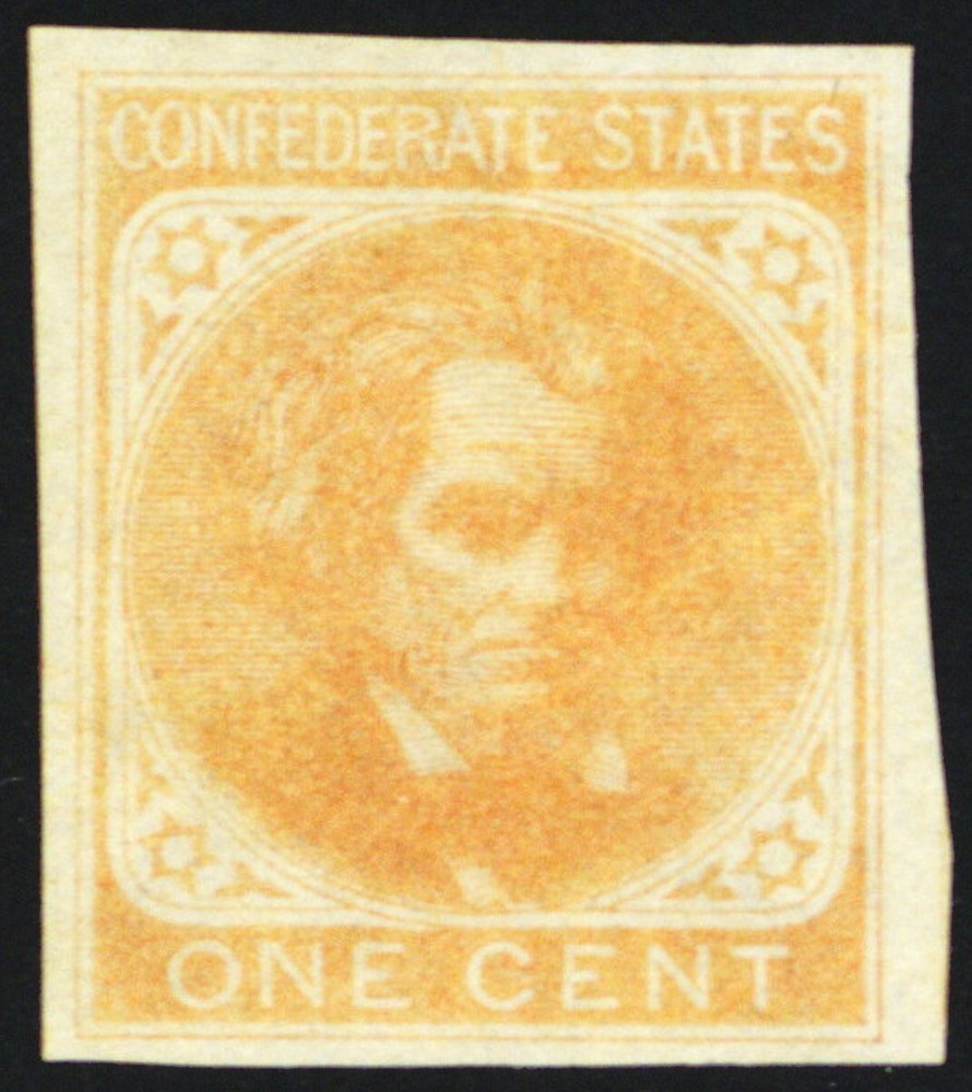 CSA #14a, Mint NH Superb GEM 1¢ - A Very Fresh Stamp! * Stuart Katz