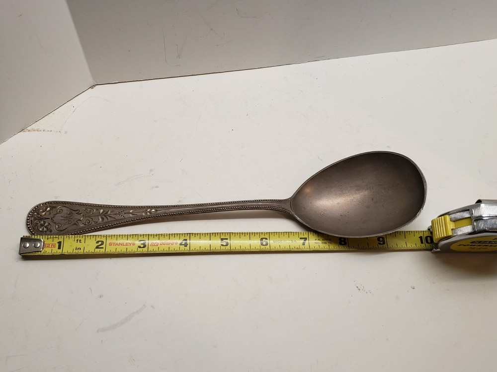 vintage Koch & Bergfeld 800 Silver Serving Spoon Germany