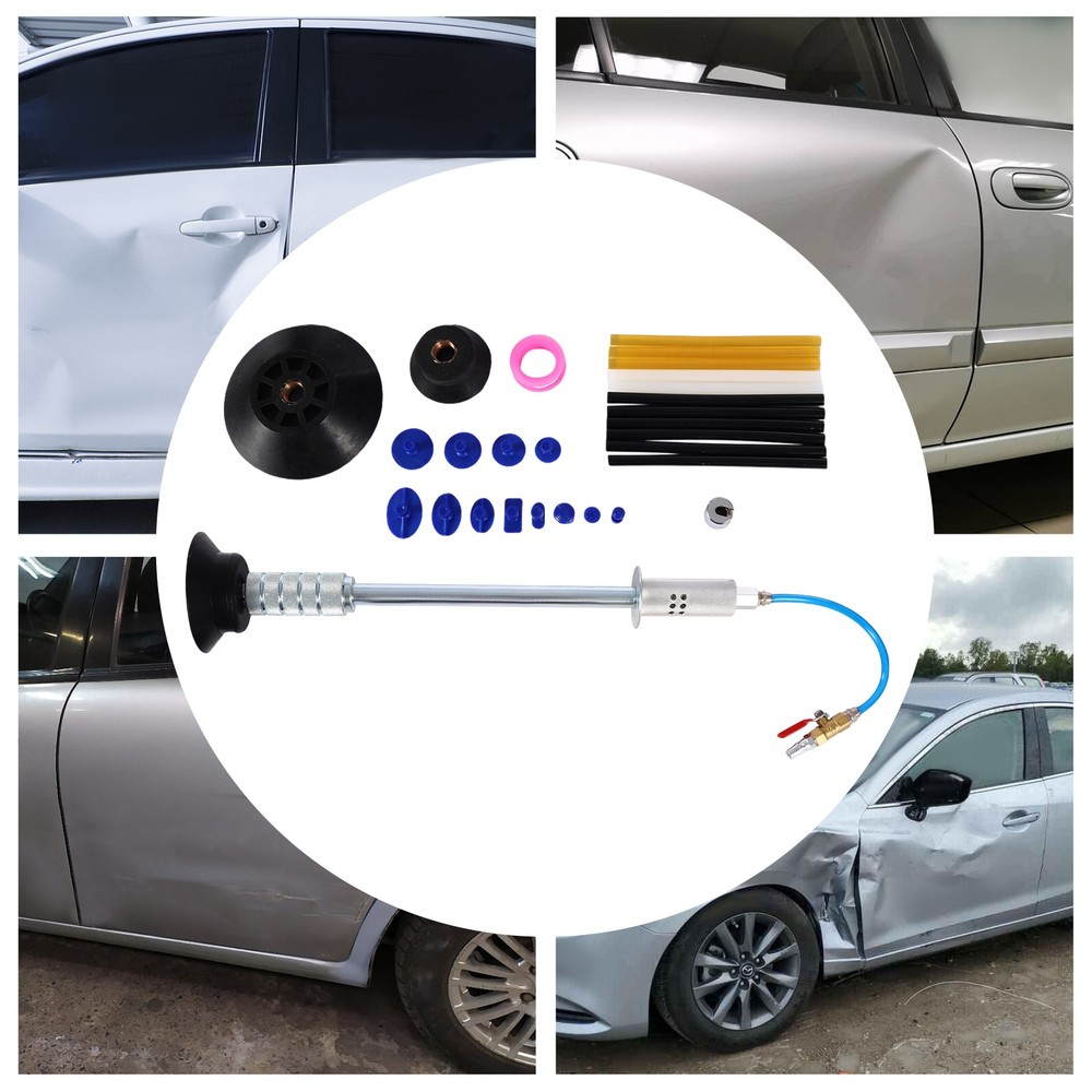 Dent Suction Cup Puller Tool Kit ﻿Pneumatic Dent Puller Tool Dent Repair Tool