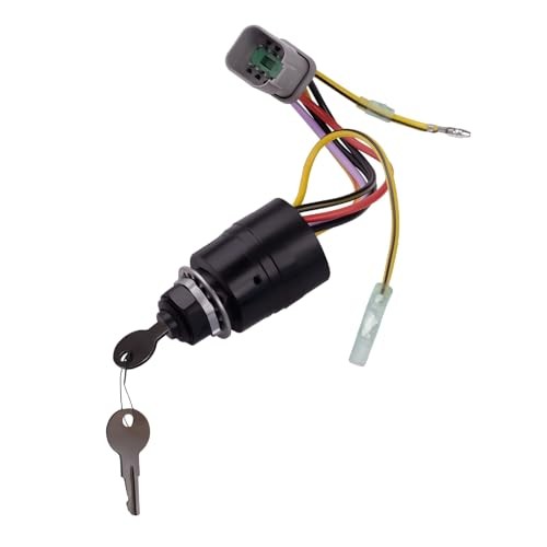 129572 Ignition Switch with Key Compatible with Tracker Boats,Ignition Switch