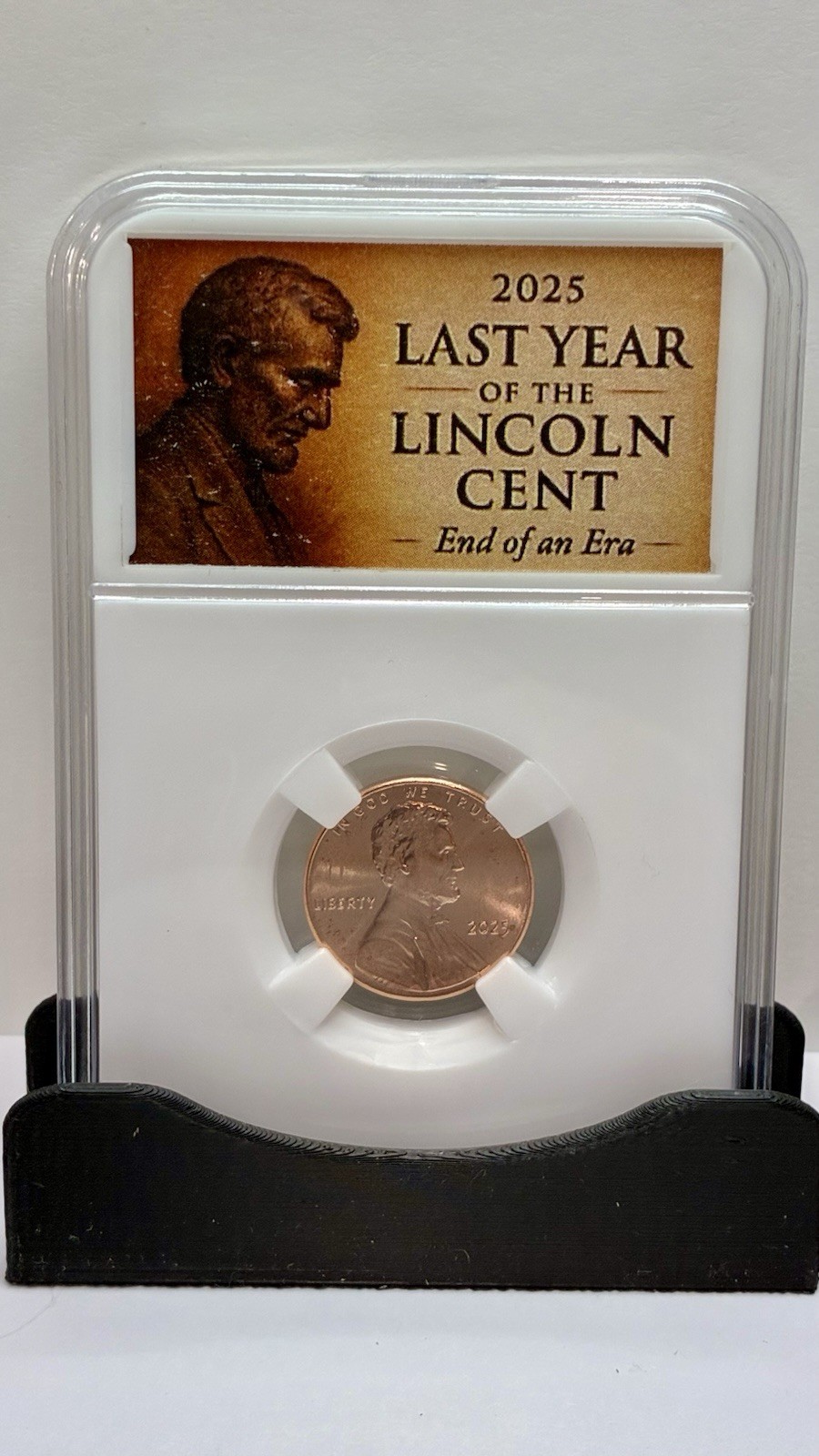 2025 P & D LINCOLN SHIELD CENT UNCIRCULATED Slabbed Set Penny Last Year