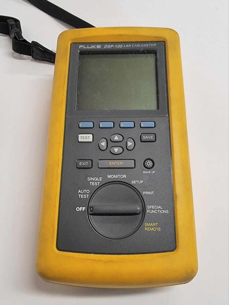 FLUKE DSP-100 LAN CABLEMETER.
