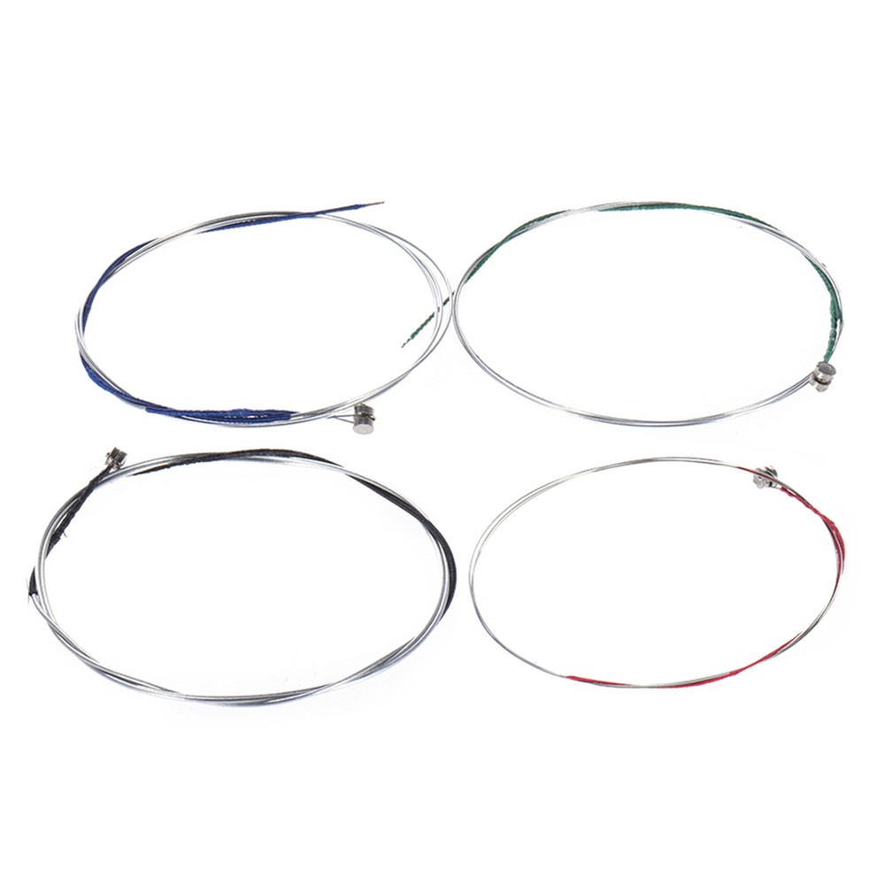 4PCS/Set 3/4 4/4 Violin Strings Steel Strings E A D G Wound Fiddle String U2S6