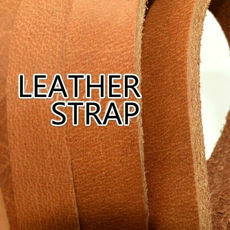 First Layer Cowhide Leather Flat Cord Genuine Real DIY Strap Rope String Crafts