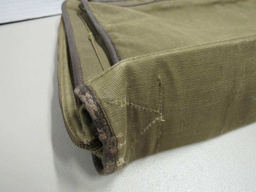 WW2 US Army Air Force Bombardiers Case Bag Type E1 AAF Named