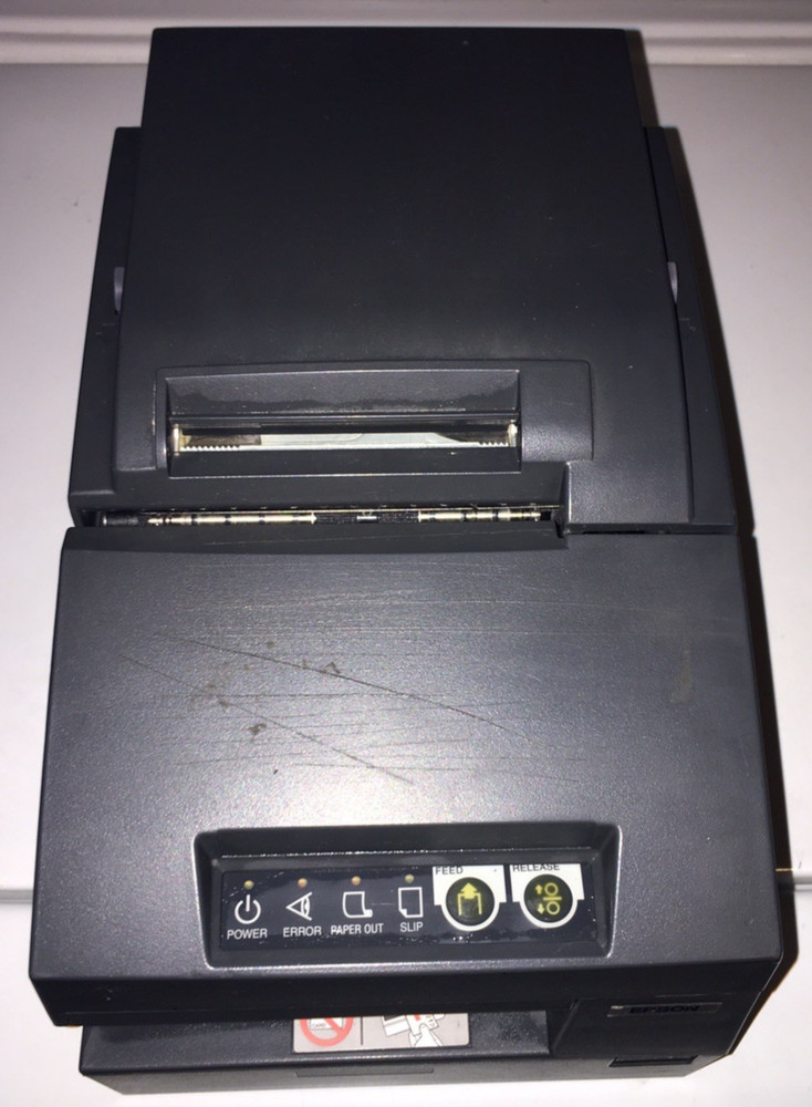 Epson TM-U675 Model M146B Receipt Printer Check Endorser USB Interface