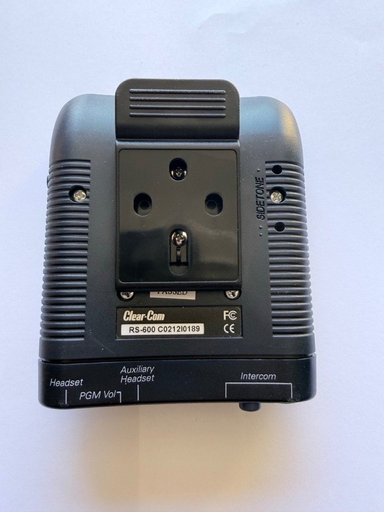 Clear-Com RS-602 Two-Channel Analog Intercom Belt Pack