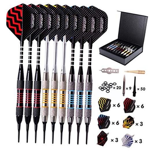 Darts Plastic Tip - Professional Soft Tip Darts Set for Electronic Tungsten