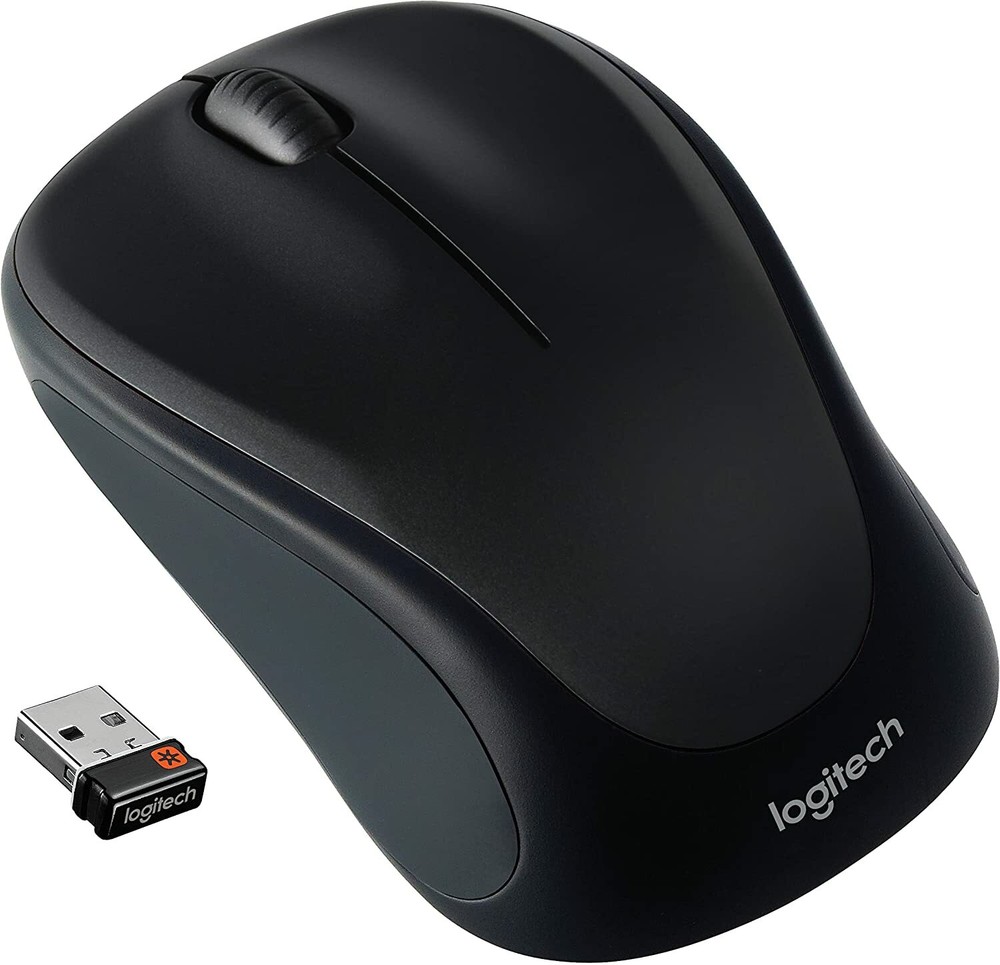 Logitech M317 Wireless Mouse with USB Unifying Receiver  Black NEW