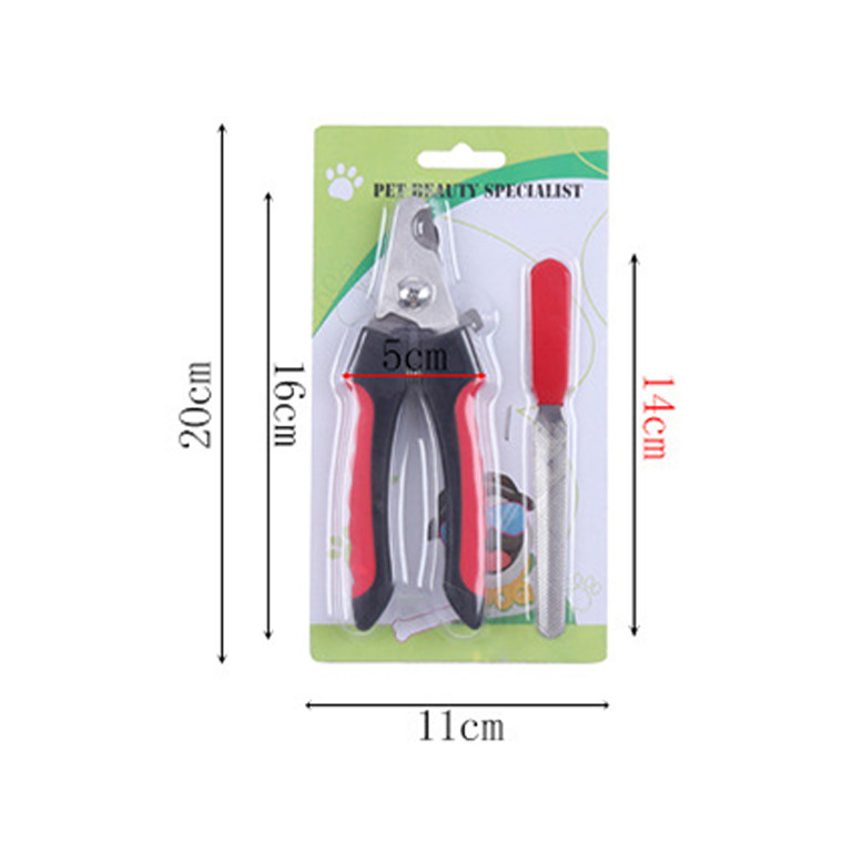 Pet Dog Cat Stainless Steel Professional Nail Toe Trimmer Clipper Grooming Tool