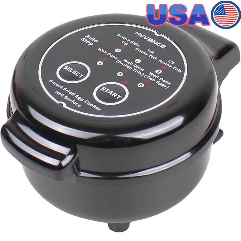 Electric Egg Cooker Low Heat Automatic Fried Egg Maker Healthy Breakfast Machine