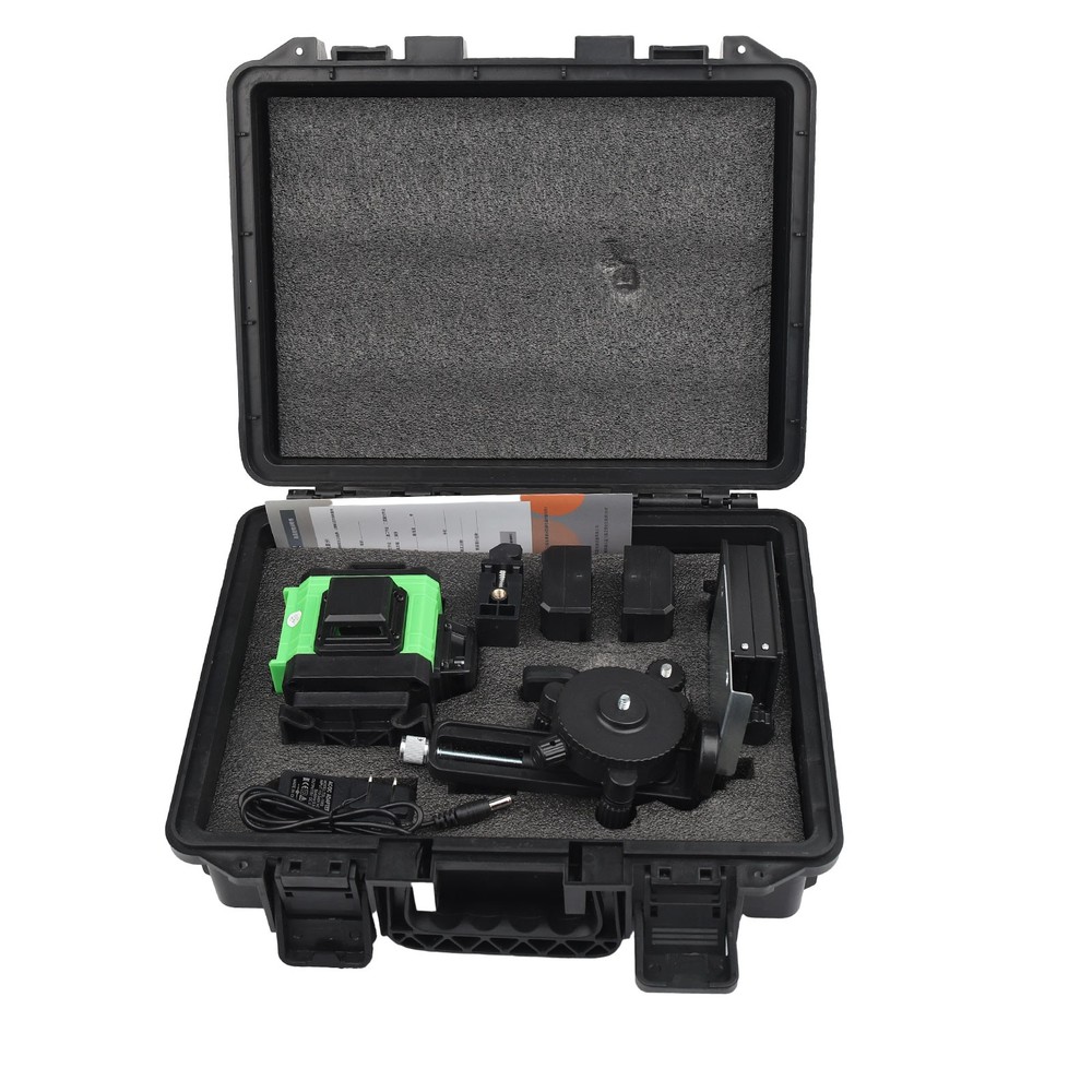 360° Fast Auto-Level 16-Line 4D Green Laser Level-High Precision Alignment Tool