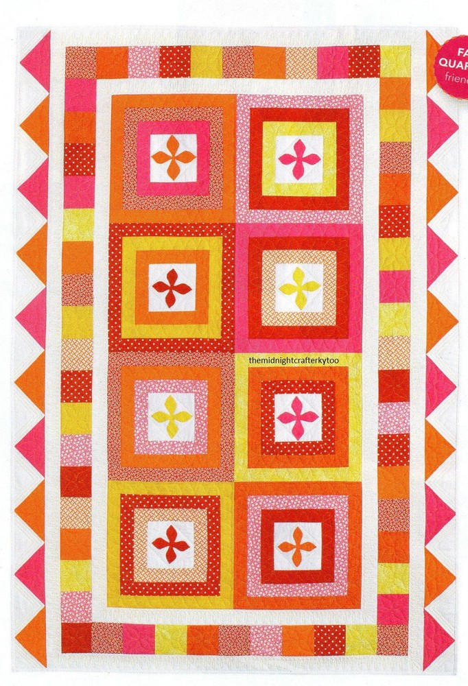 Ralli Pop Quilt Pattern Pieced/Applique MF