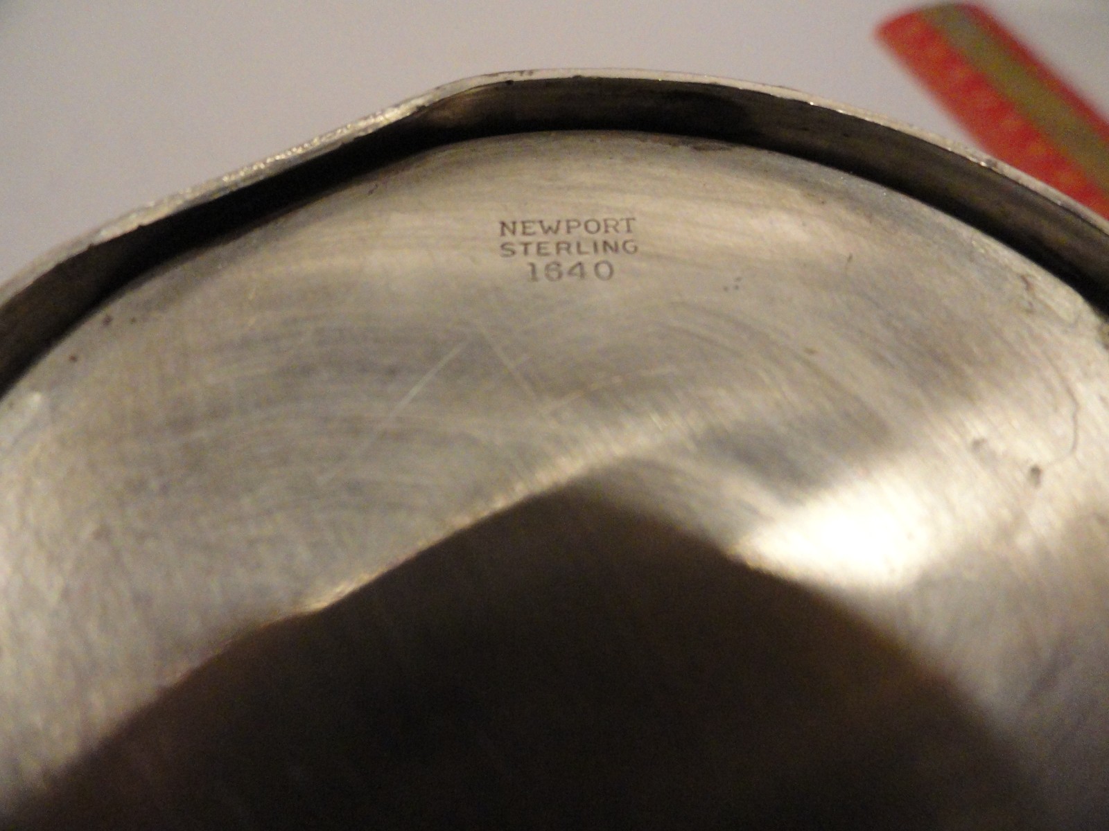 Newport Sterling Silver Kentucky Derby Mint Julep Cup #1640 Mono