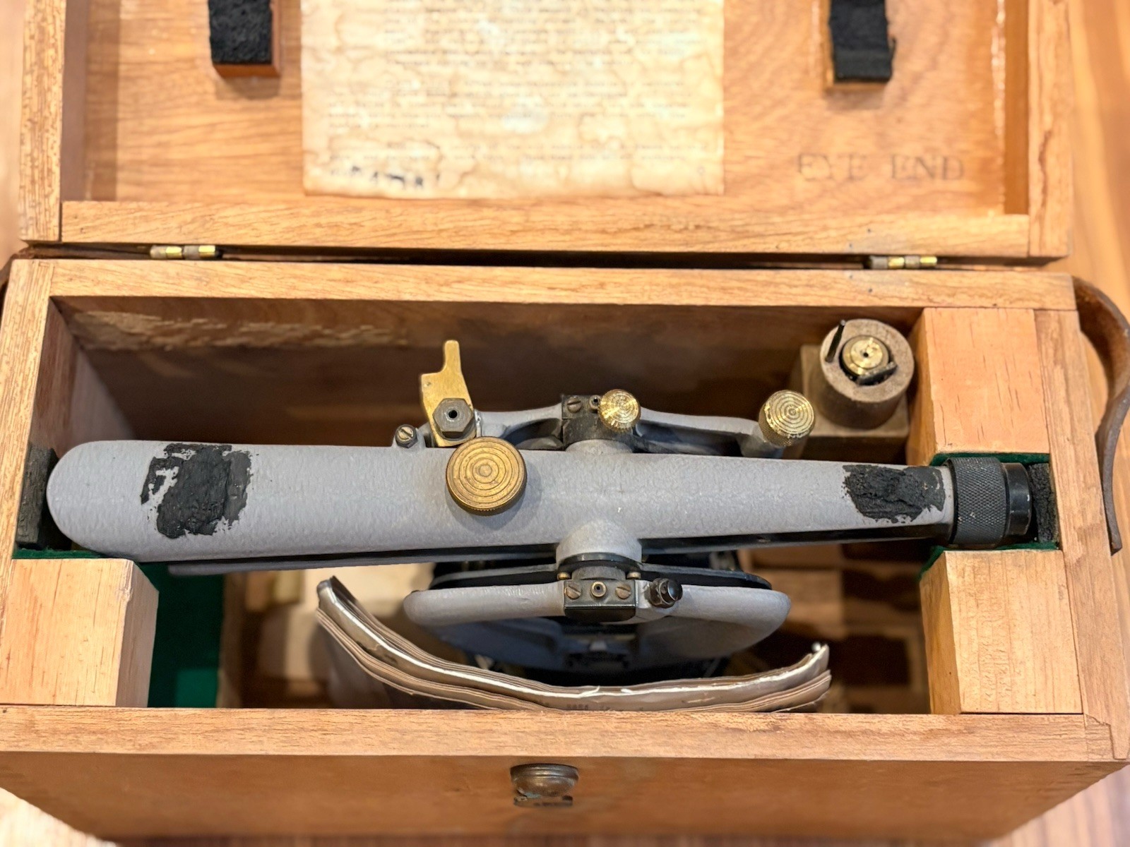 1960S BERGER ENGINEERING INSTRUMENTS SURVEYING TRANSIT LEVEL 200A w Box BOSTON