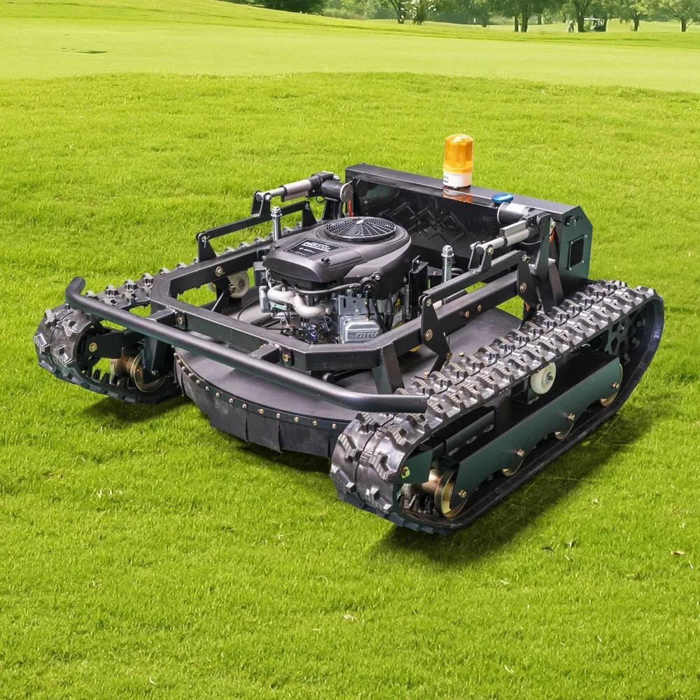 27 HP off-road tank-style Briton lawn mower