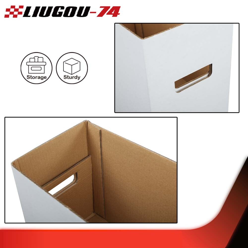 10Pc Comic Books Storage Boxes Short Holds 150-175 Stackable Durable Archive New