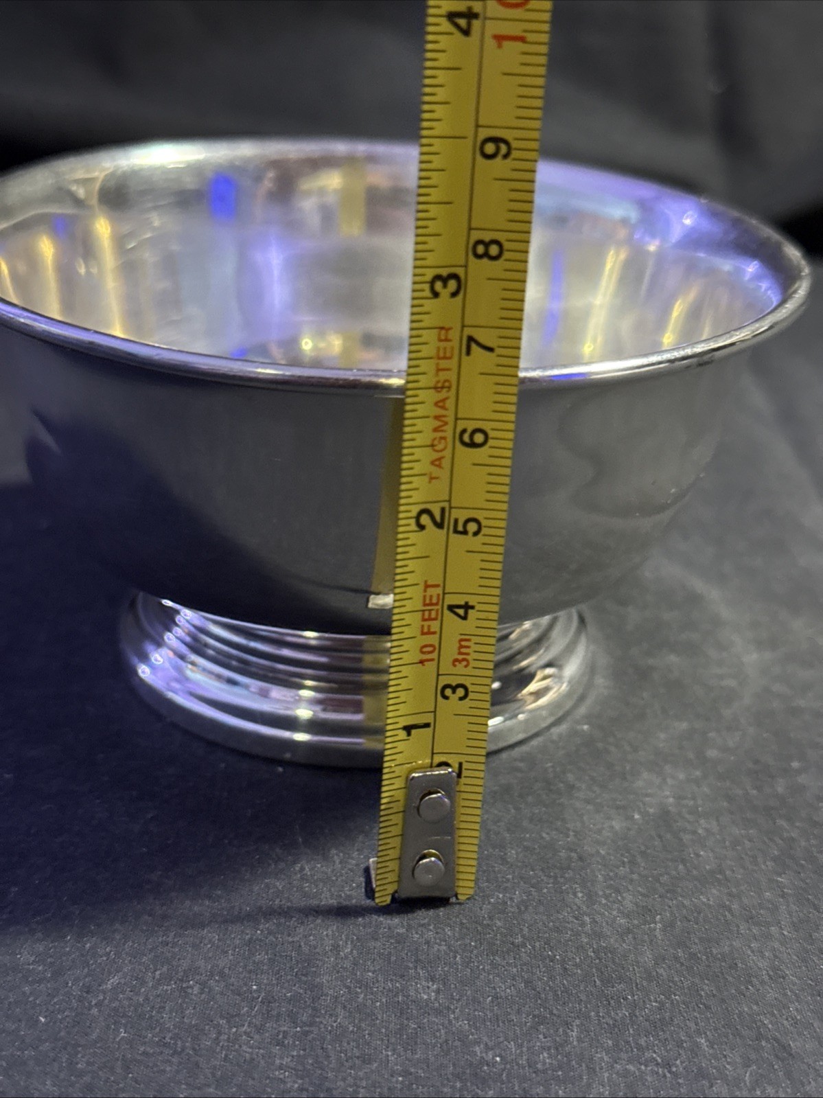 Paul Revere Reproduction Sterling Silver Bowl By Revere Silver Co Brooklyn