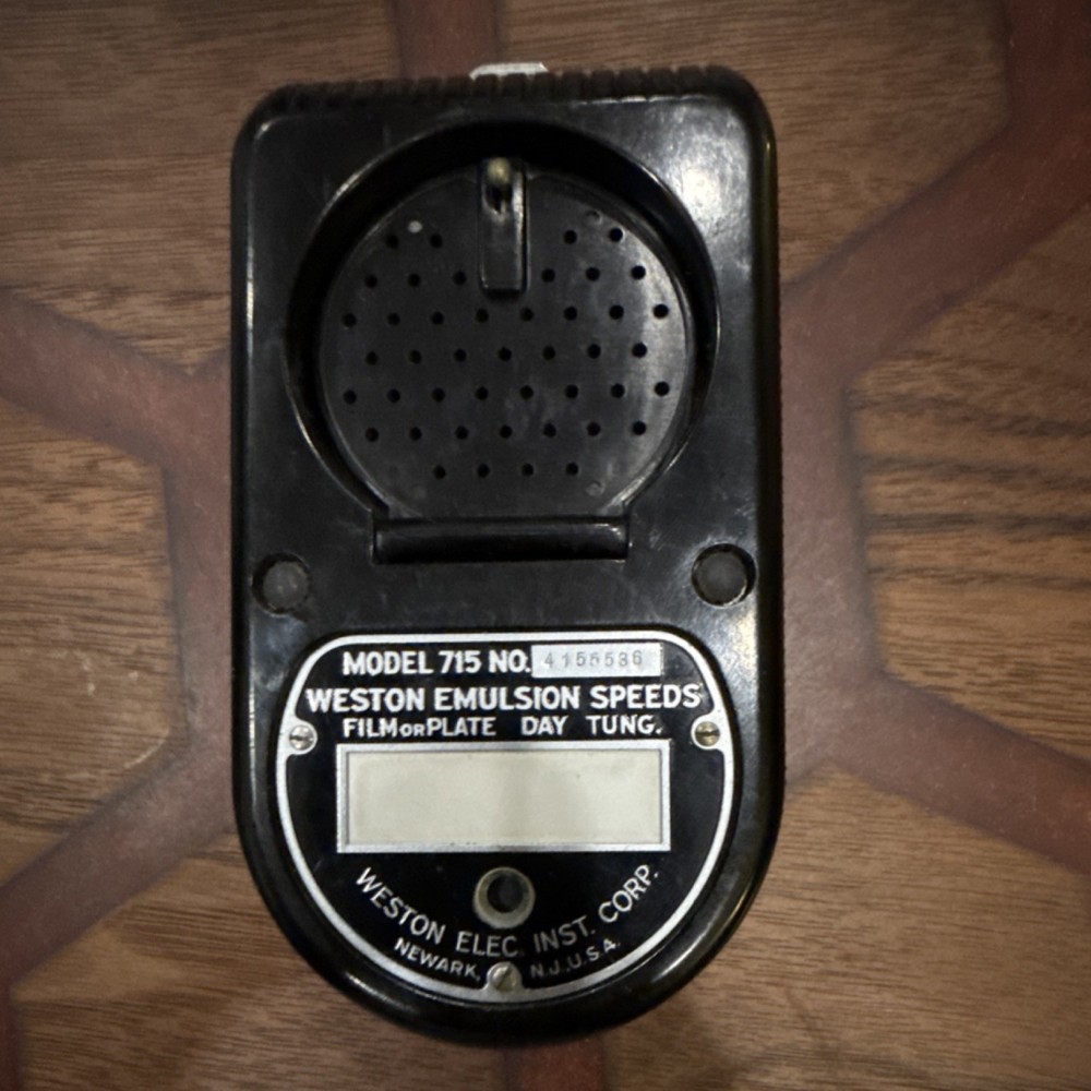 Weston Master 715 Universal Analog Exposure Meter for Camera with Case