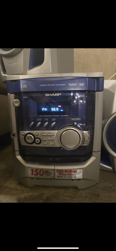 Sharp Mini Component System (model CD-XP500)