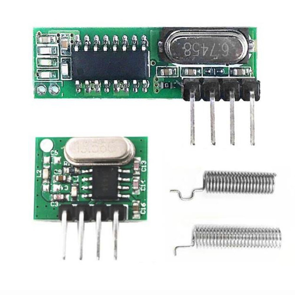 Transmitter Receiving Module Transmitter Module 433.92MHz Antennas RF Receiver