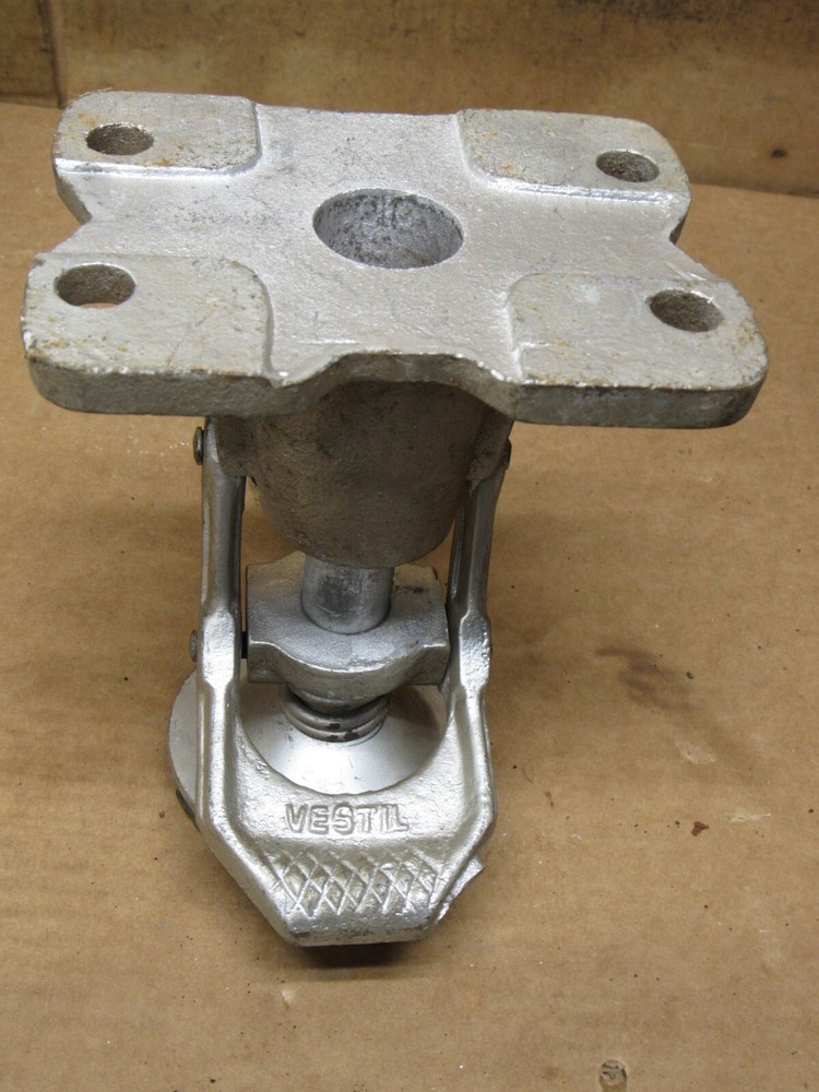 Vestil Adjustable Height Floor Lock Cart Lock Stopper