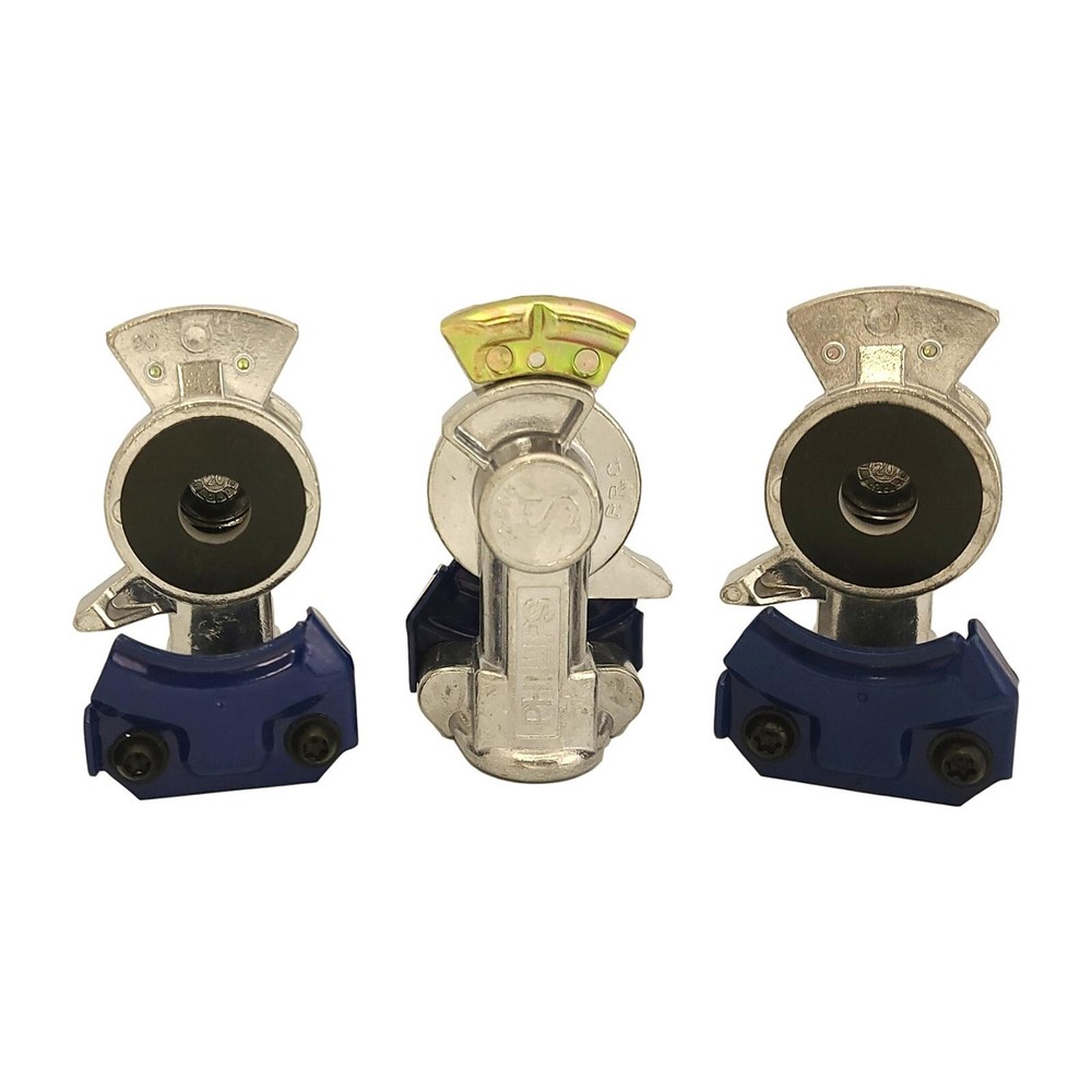 X3 Genuine Phillips Blue/Service Straight Mount Std Gladhand 12-006