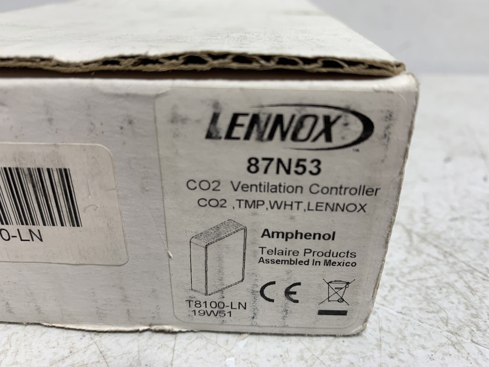 Lennox 87N53 CO2 Carbon Dioxide Sensor Kit No Display Off-White