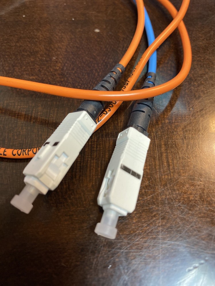 3FT MTRJ to SC Duplex 62.5/125 Multimode Fiber Optic Patch Cable - Orange