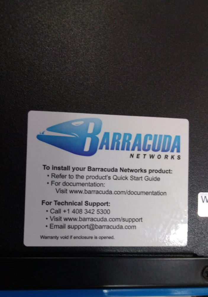 Barracuda Network Soultions Web Filter 410 Web Security Gateway, BYF410a