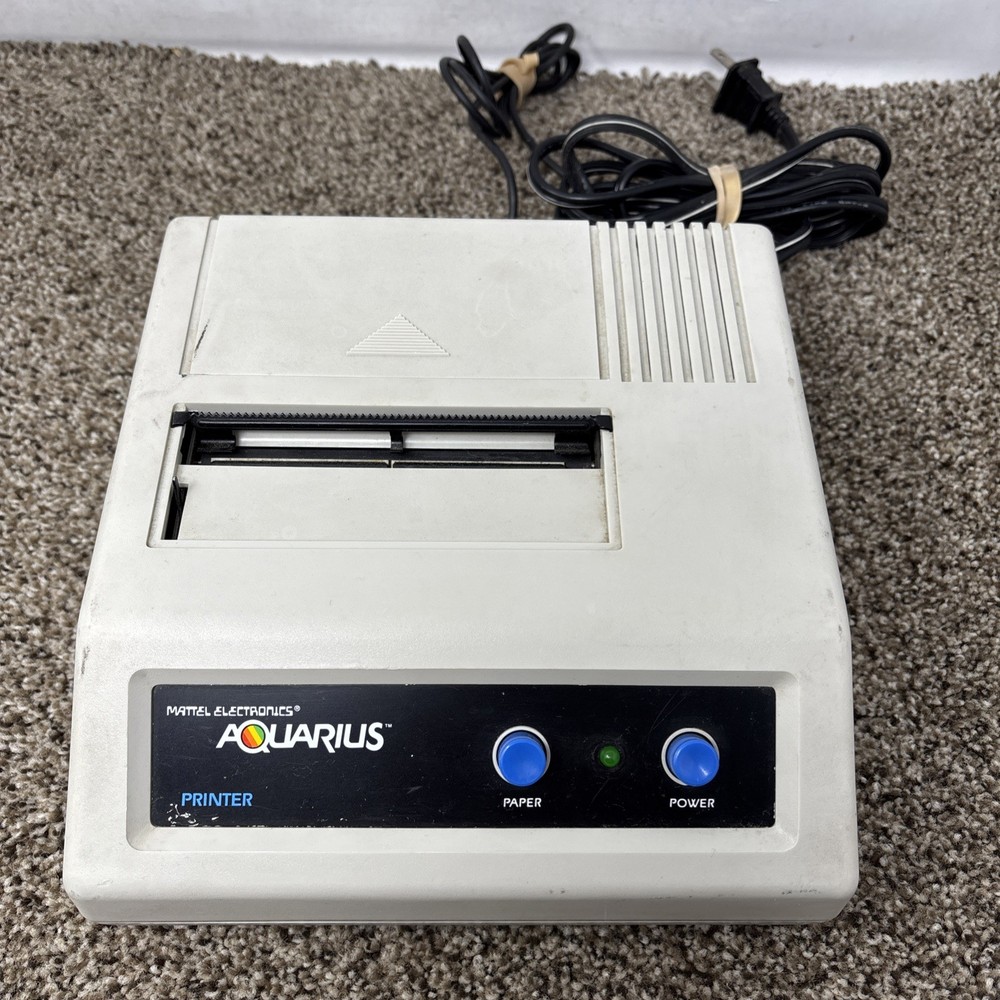 Aquarius Computer Game System PRINTER #4210 1982 Mattel UNTESTED AS IS!