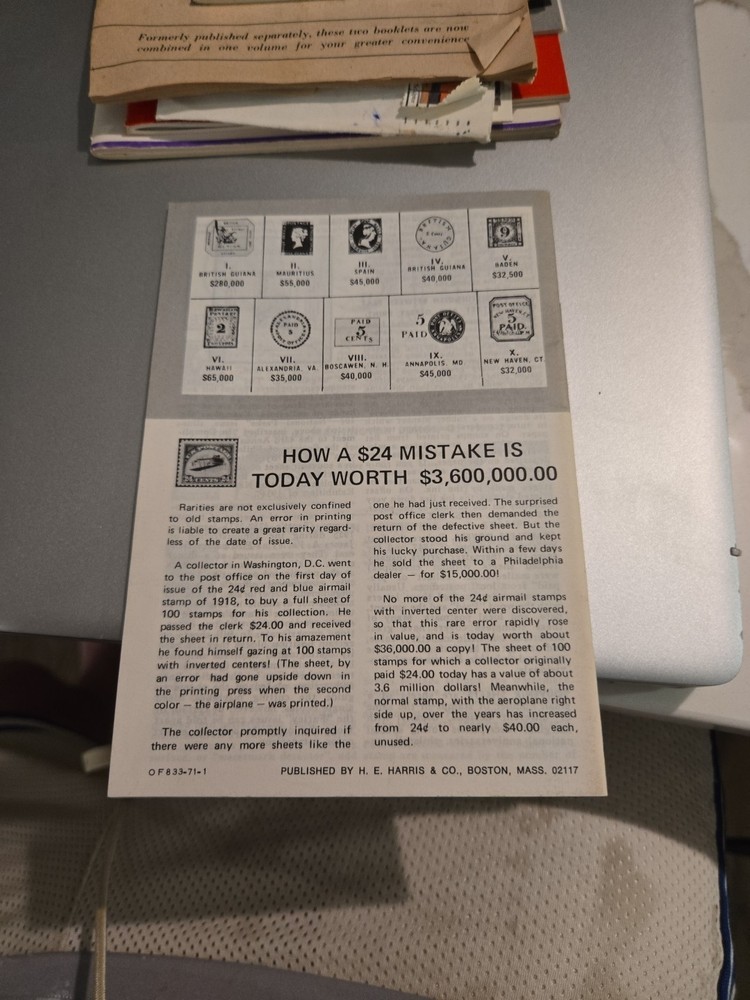 Harris Stamp Finder - 1980 Black And White