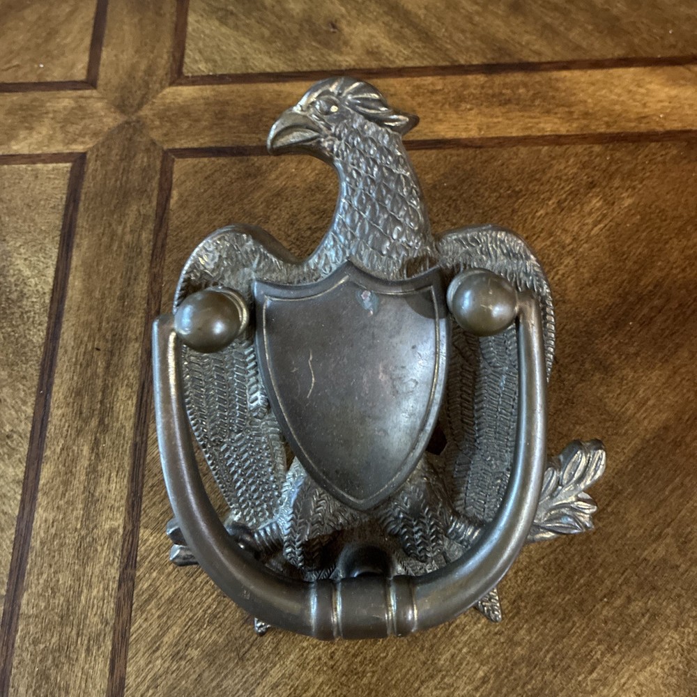 Vintage Brass Eagle Door Knocker