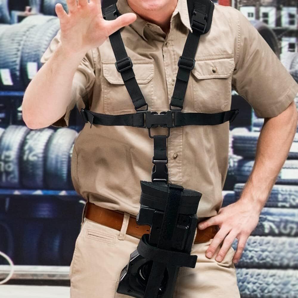 Harness Suspenders Adjustable Tactical Shoulder Strap Sling&Quick Release Buckle